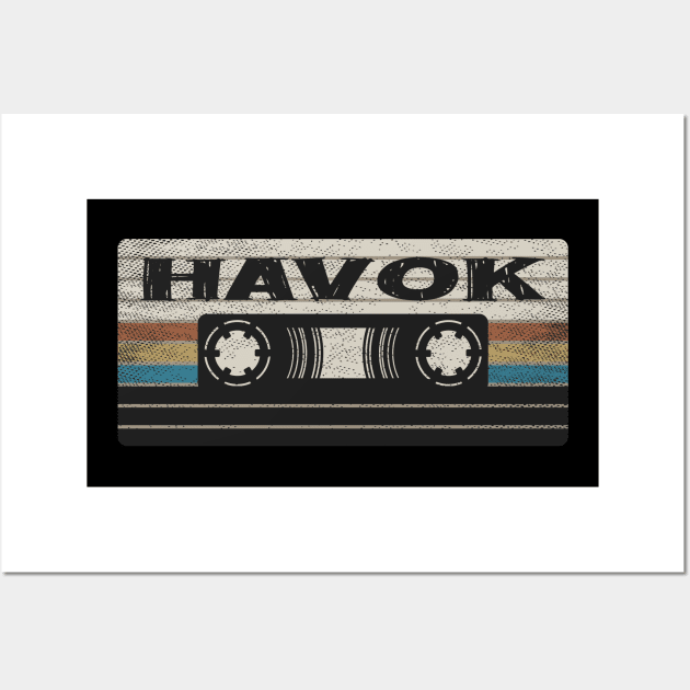 Havok Mix Tape Wall Art by getinsideart